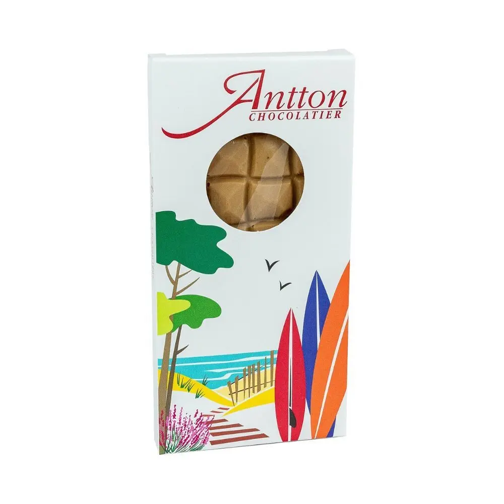 Amber tablet, 32% white chocolate, 80g