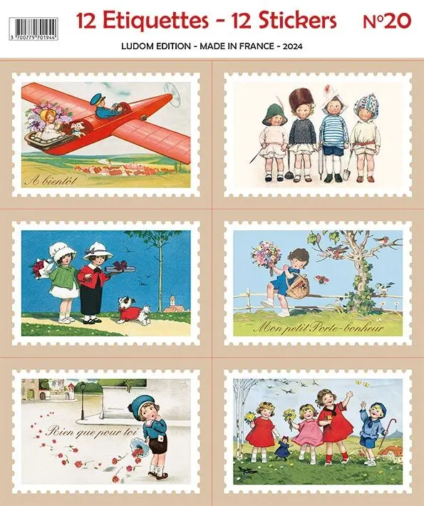 Message sticker labels