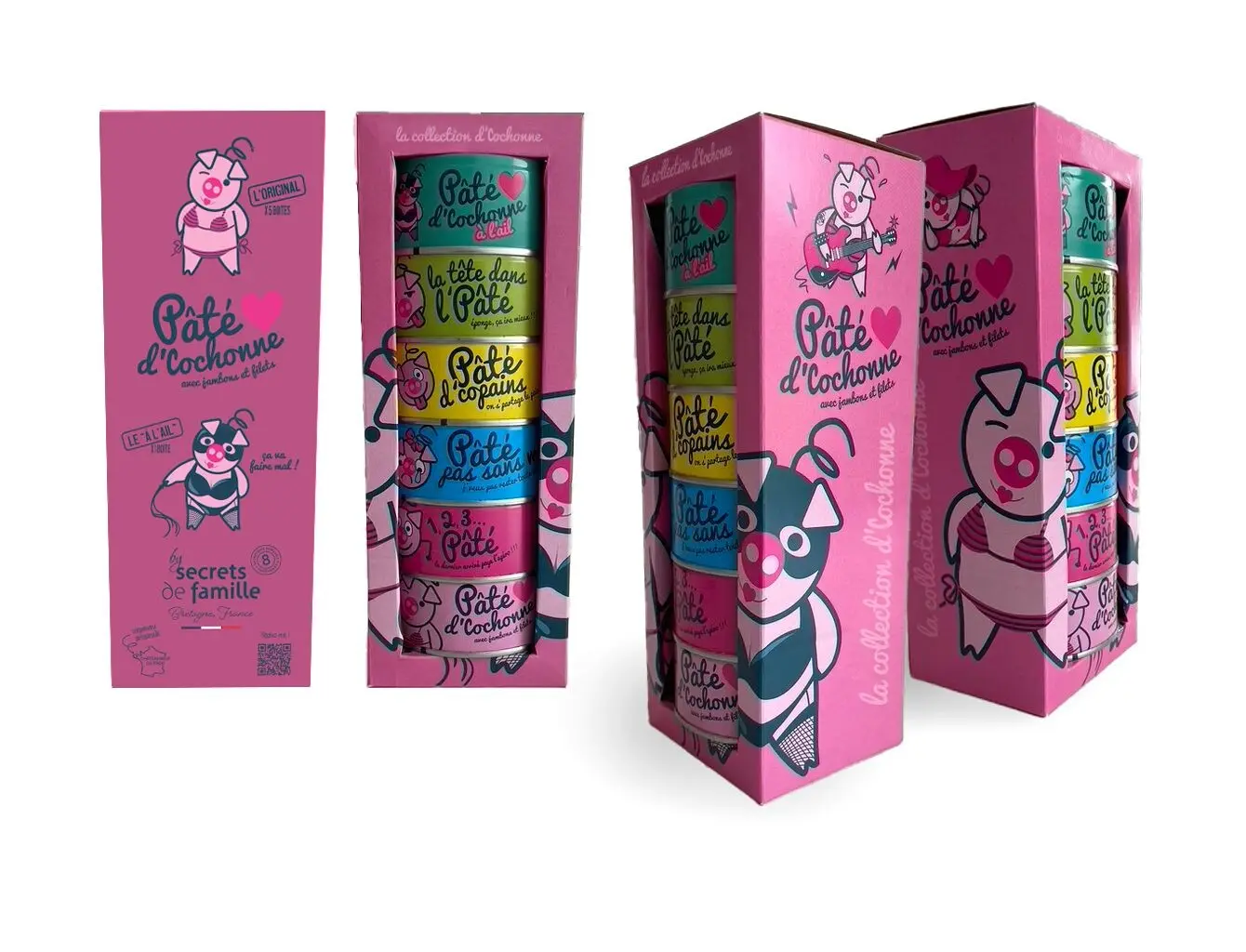 CAJA REGALO PÂTE D'COCHONNE - 6 CAJAS