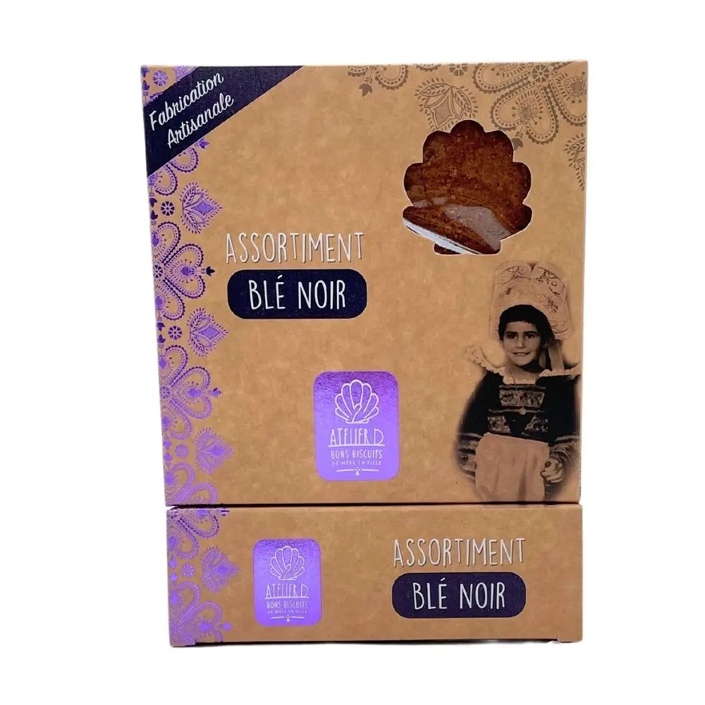 Square case 170G - buckwheat assortment