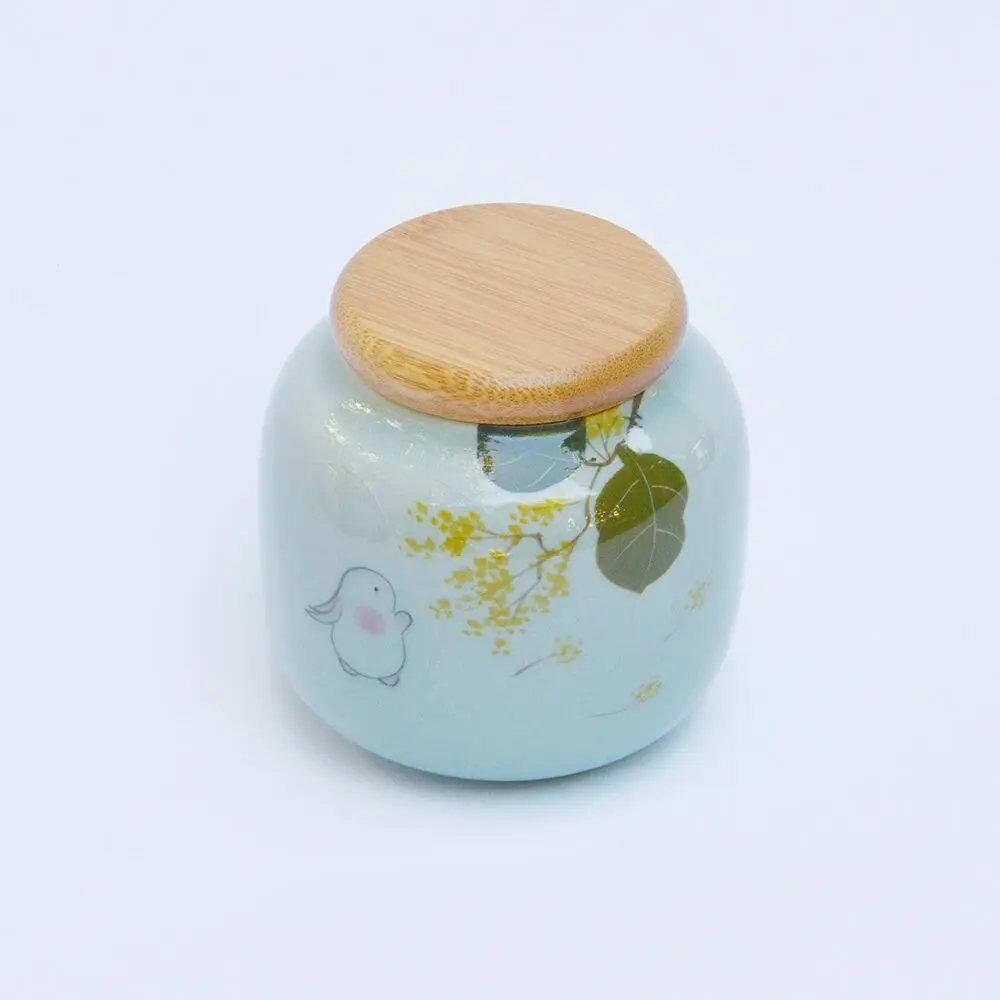 Conteneur Aroma Saver en Porcelaine Décorée 250g Lapin