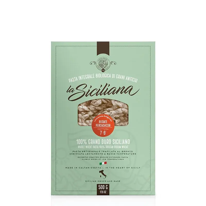 Wholemeal Busiate by Perciasacchi Bio - La Siciliana
