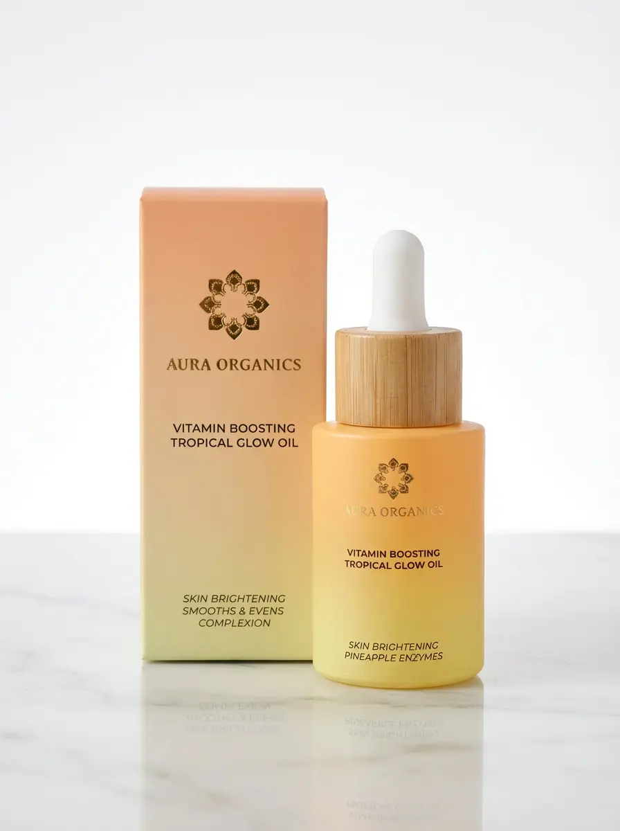 Vitamin C Tropical Glow Face Oil – Brightening Antioxidant