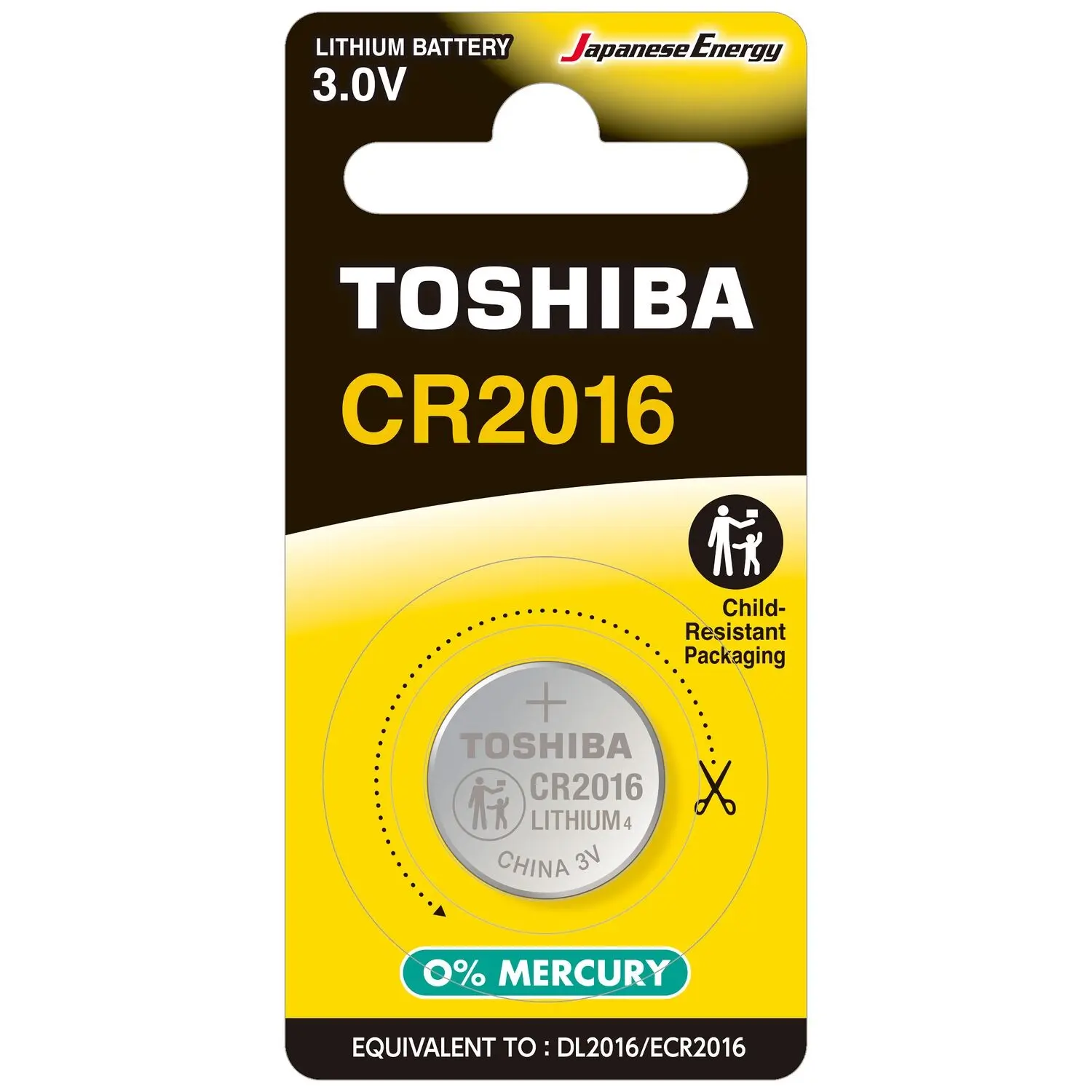 Toshiba CR2016 battery