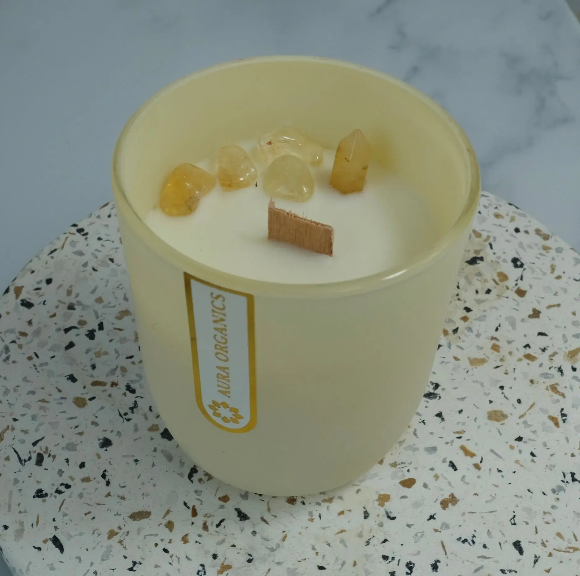 Sunshine Infusion Crystal Candle