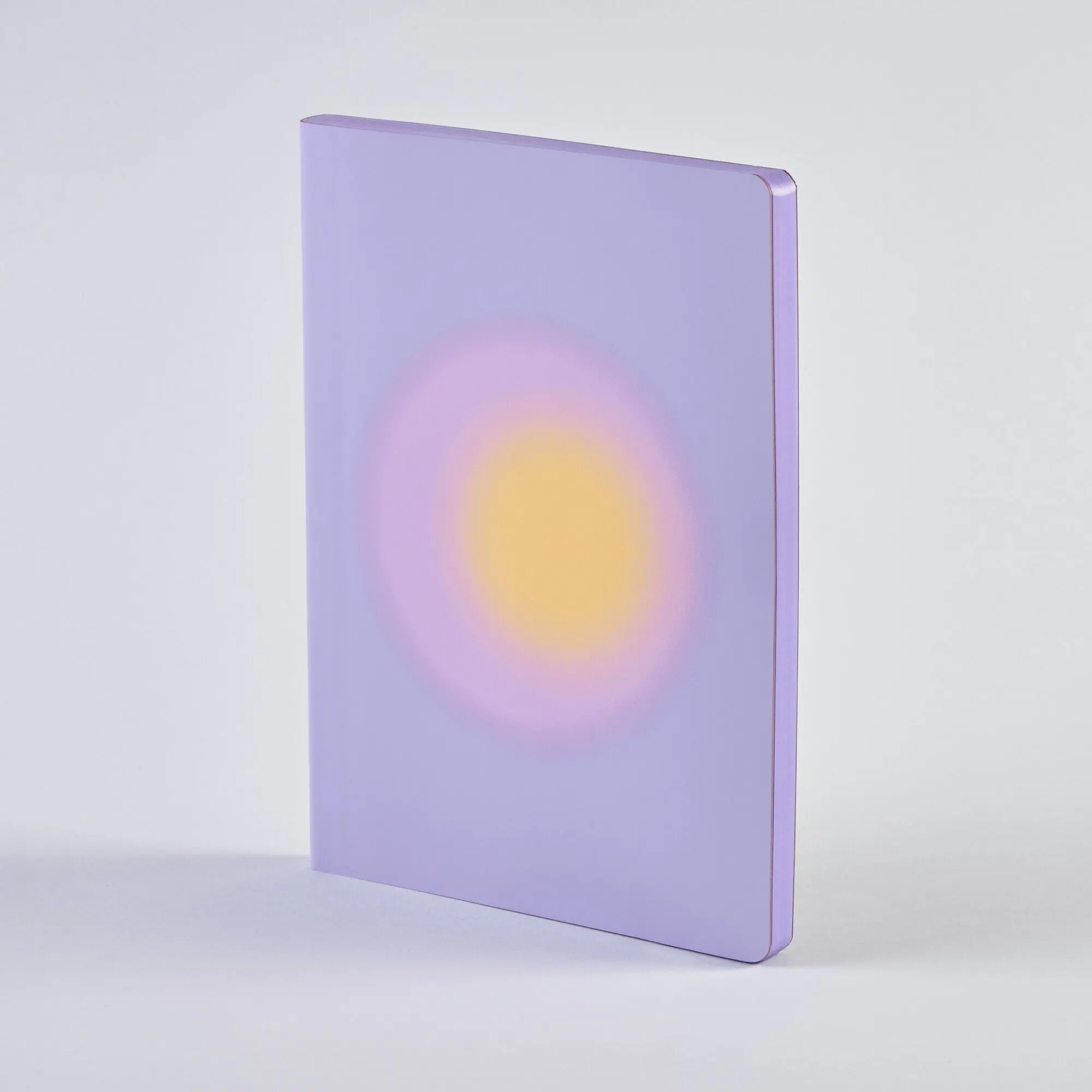 Trance Lila - Colour Clash L Light | Notebook A5+ | Dotted Journal | 3.5mm dot grid | 176 numbered pages | 120g premium paper | recycled leather purple | sustainably produced in Germany