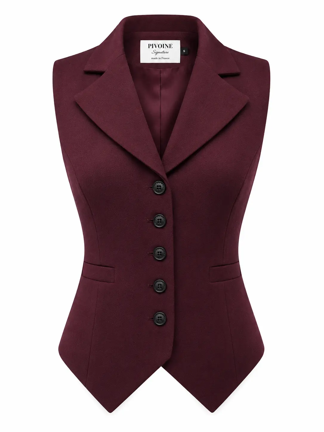 Veston Peaky Bordeaux