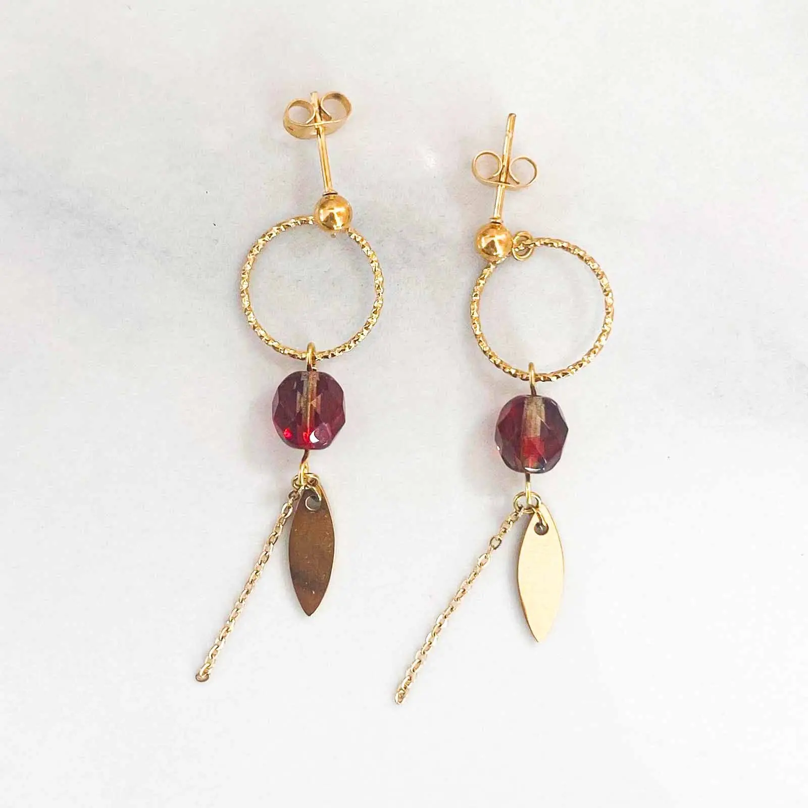 Renaissance Flame Earrings