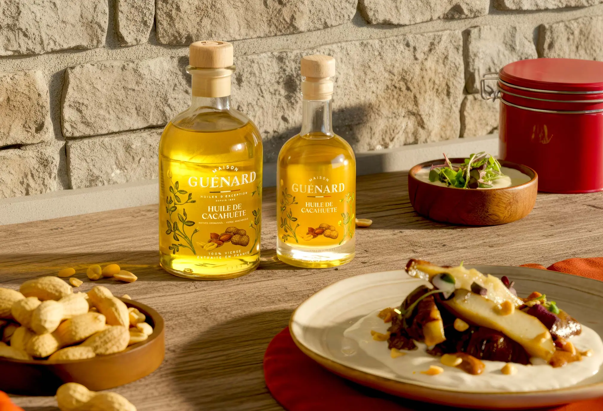 100% virgin peanut oil - 9cL