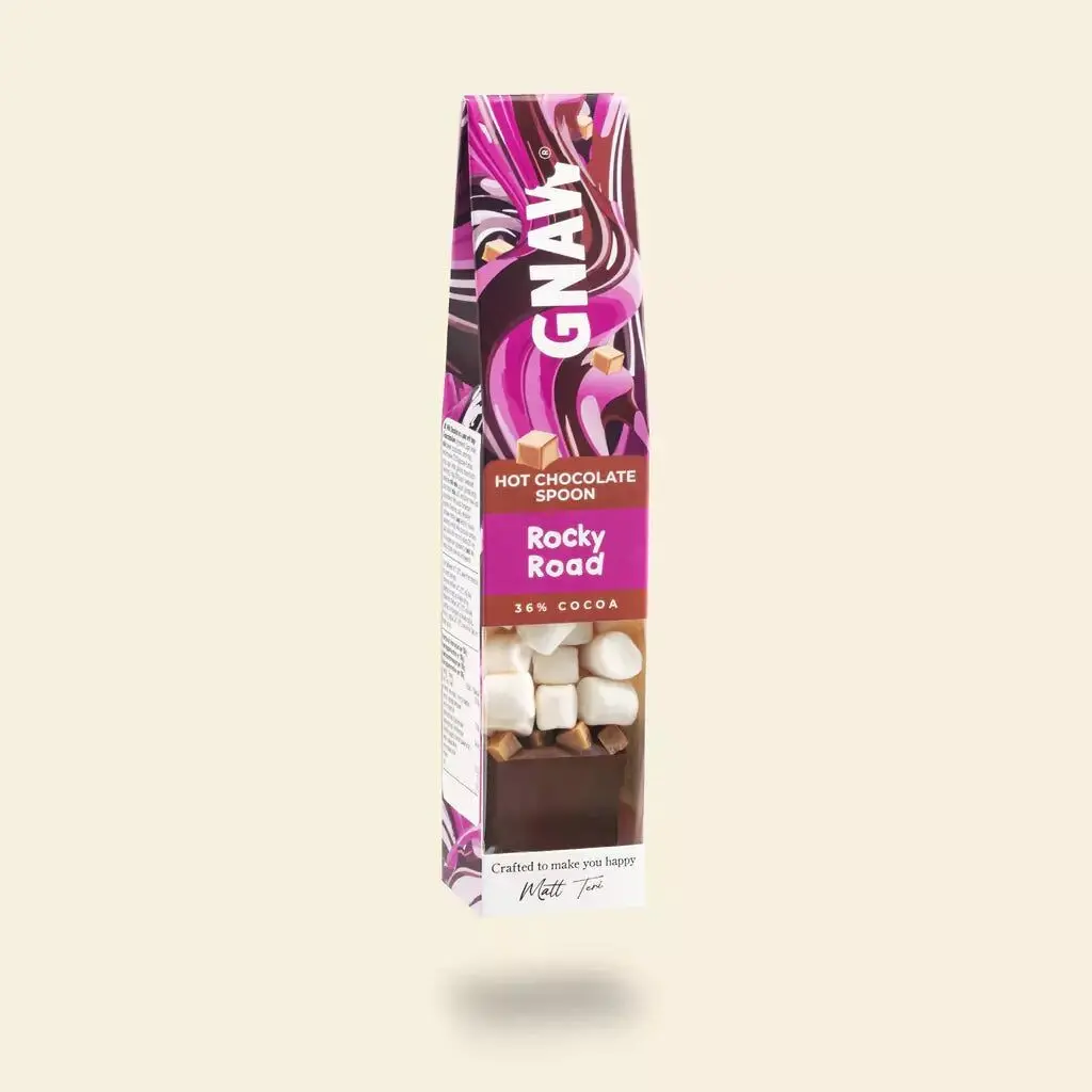 Rocky Road - Hot Chocolate Spoon With Marshmallows