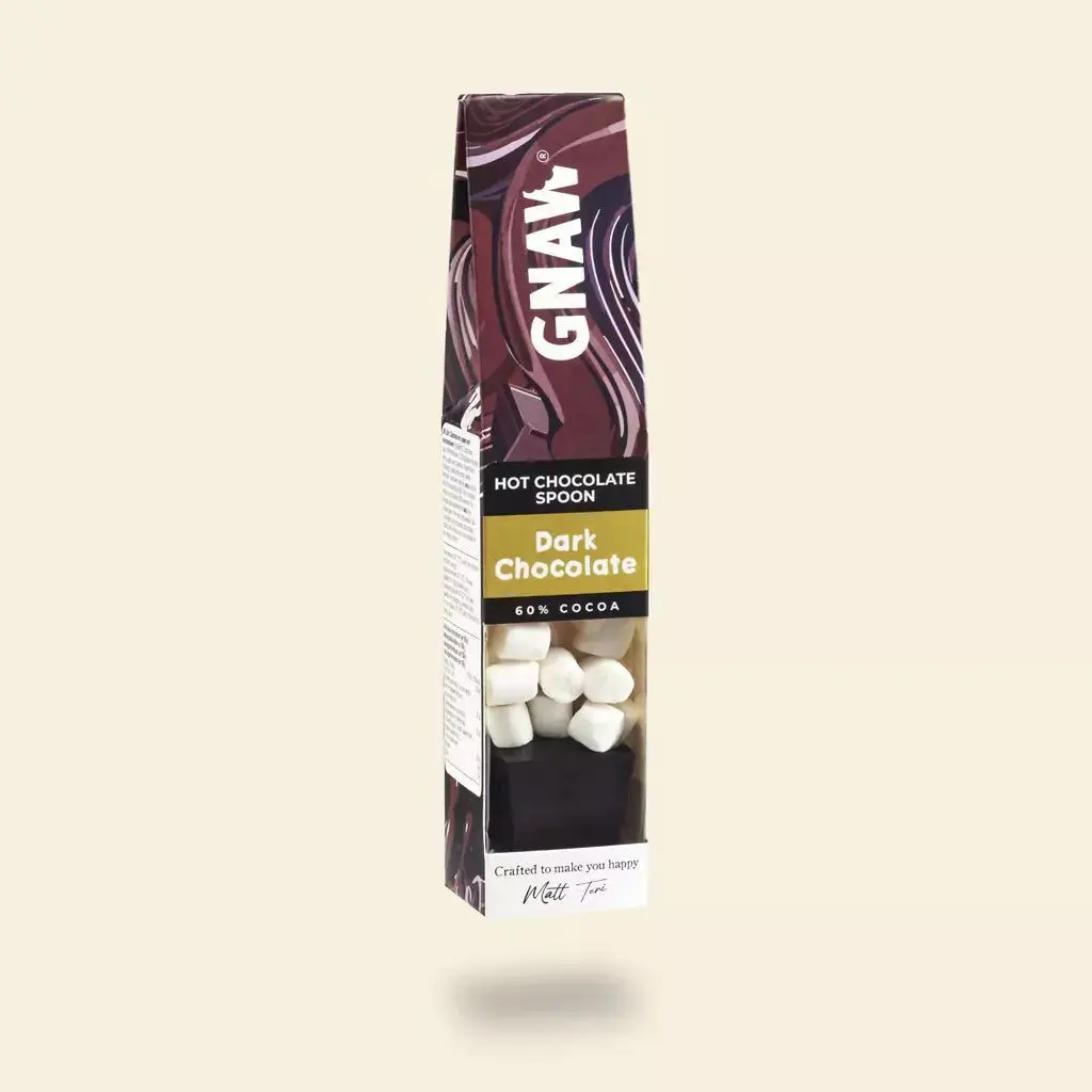 Dark Chocolate - Dark Hot Chocolate Spoon With Marshmallows