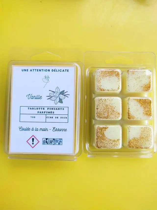 Vanilla scented fondant 70g