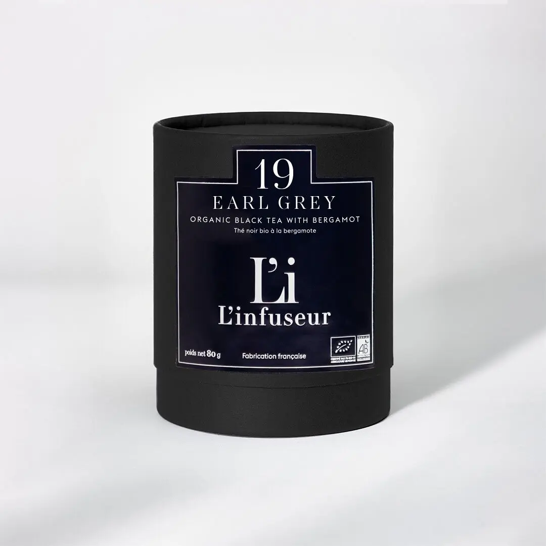 Earlgrey No. 19 Loose Leaf Black Tea 80g Organic - Holiday Selection (Christmas)