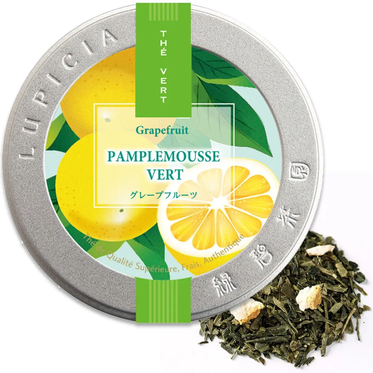 GREEN GRAPEFRUIT - Box 50g - Japanese green tea with grapefruit