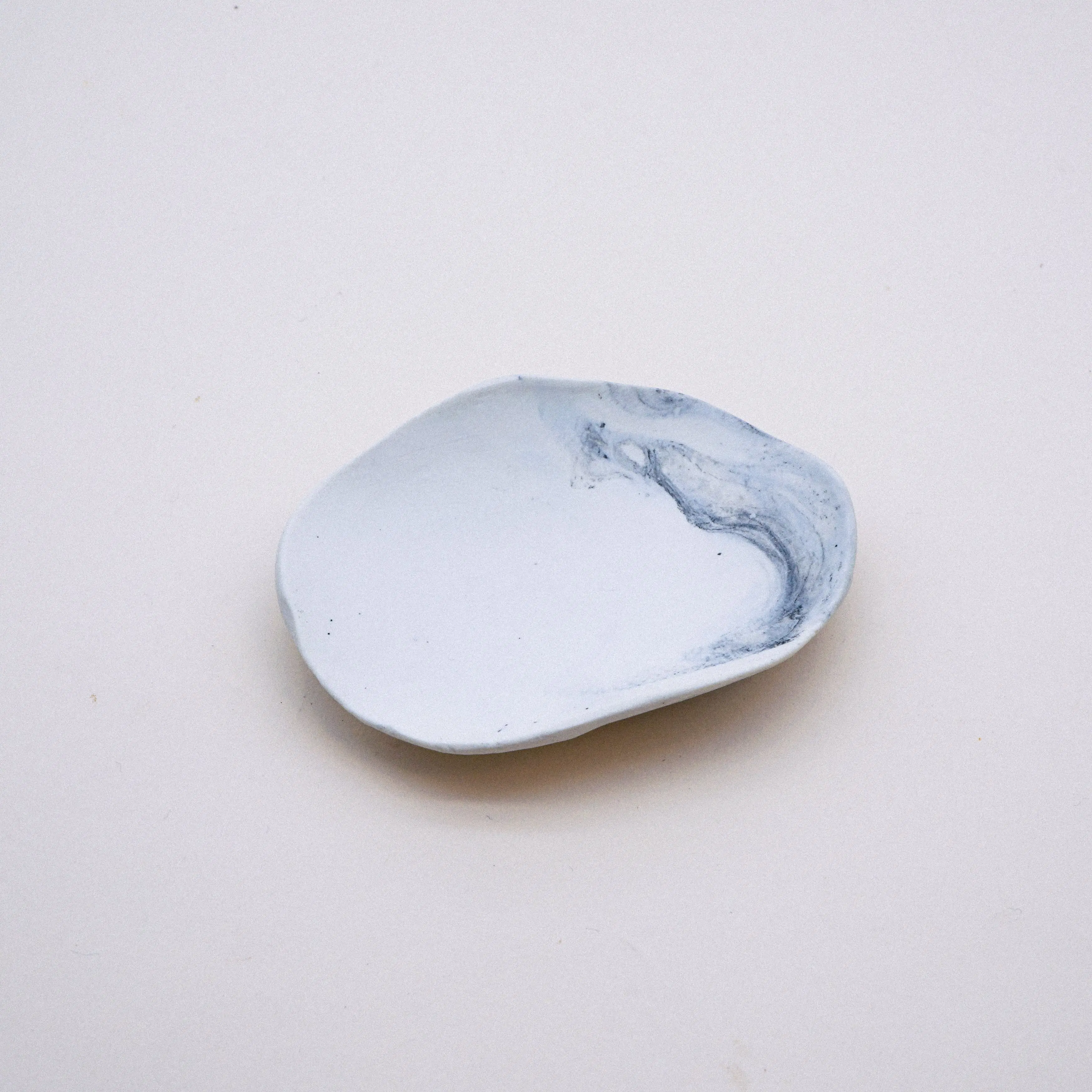 Marble Effect Soap Dish