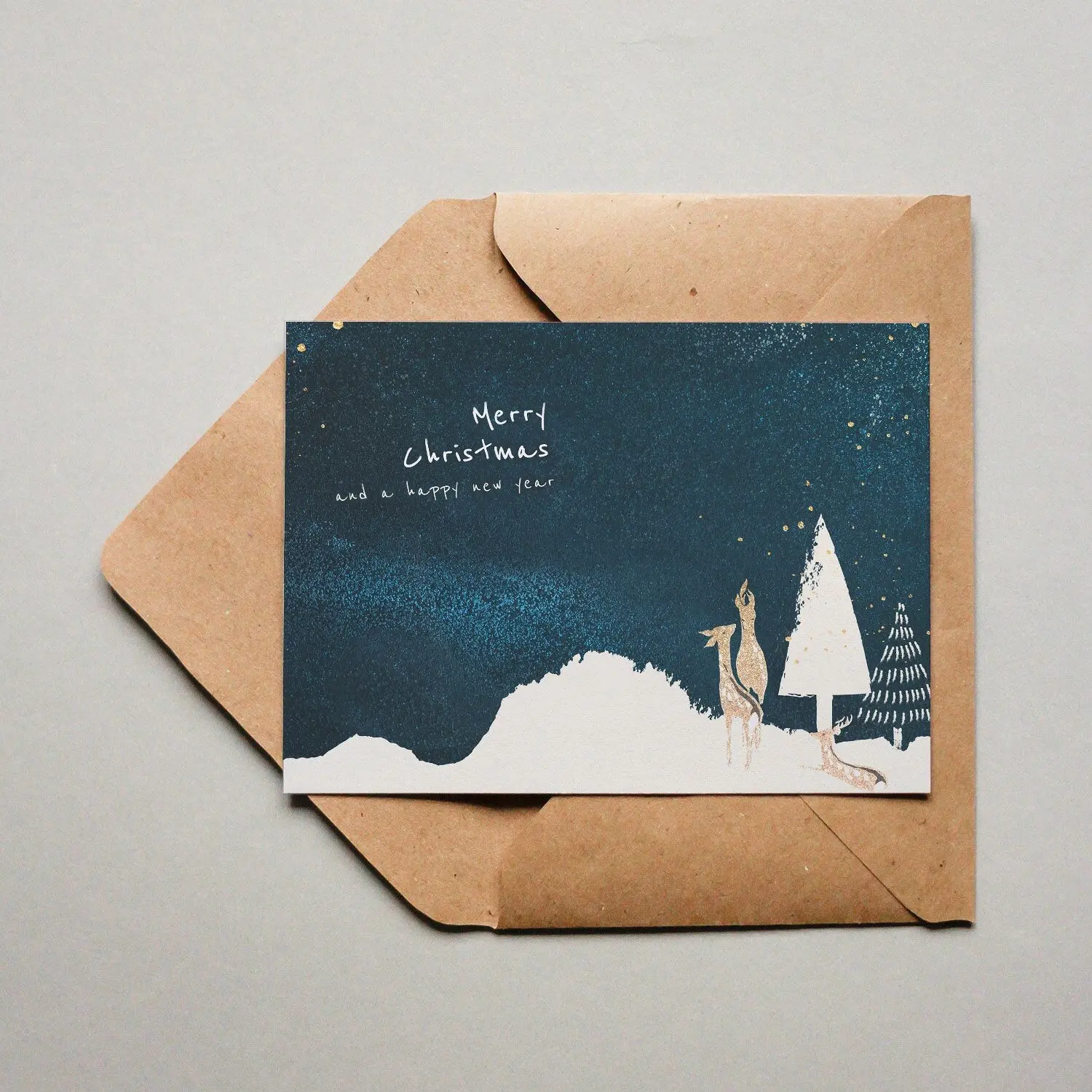 postcard Merry Christmas