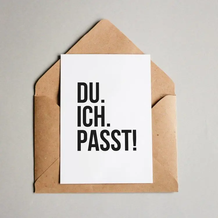 Postcard You.Me.Passt!
