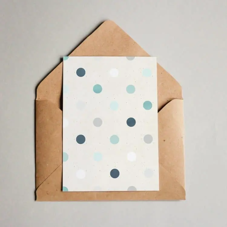 Postcard Pattern #026 “Dots”