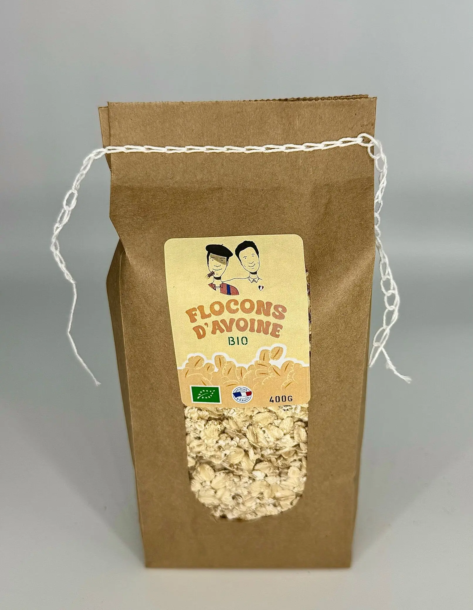 Bio-Haferflocken, 800 g – Herkunft: Frankreich