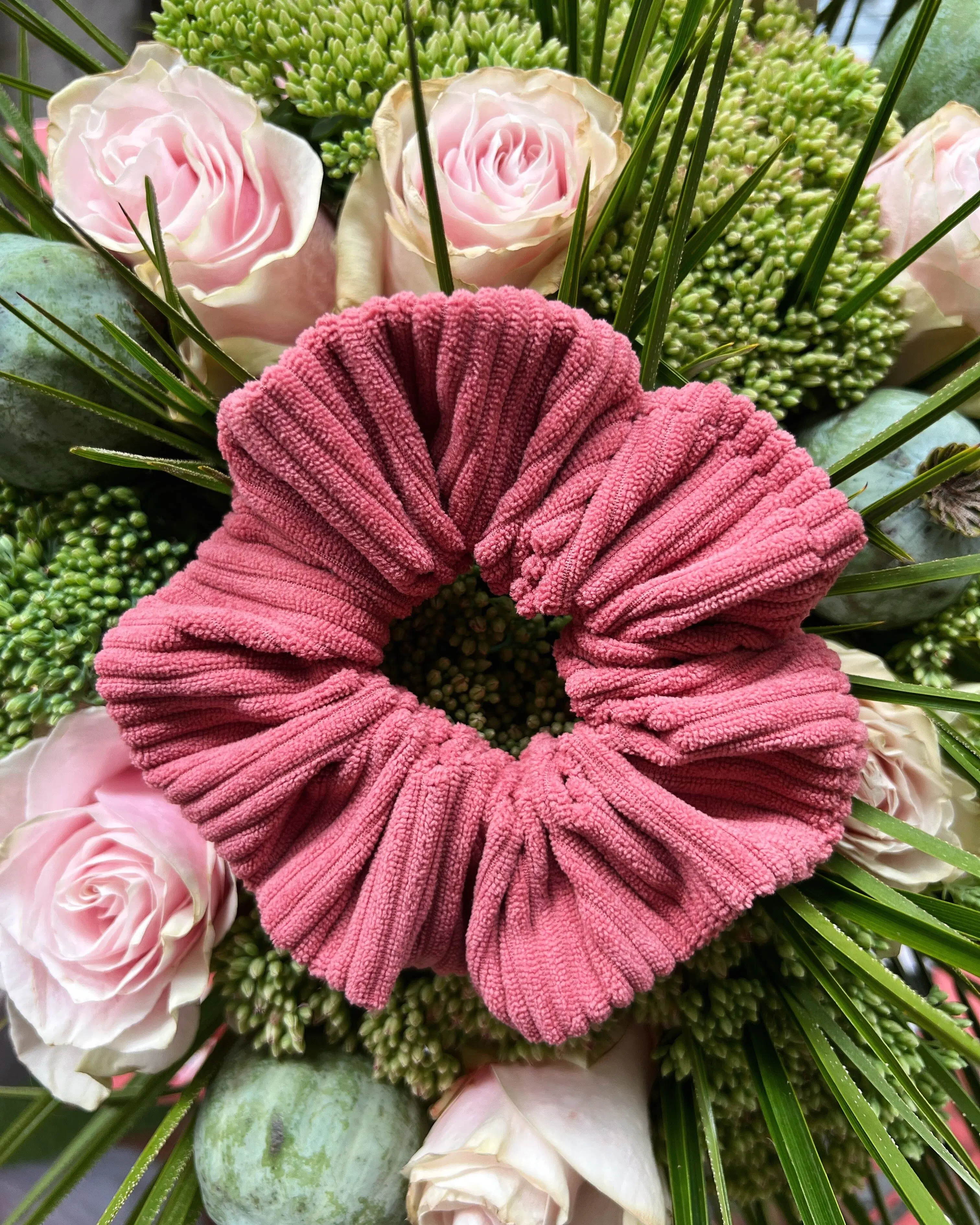 velvet scrunchie