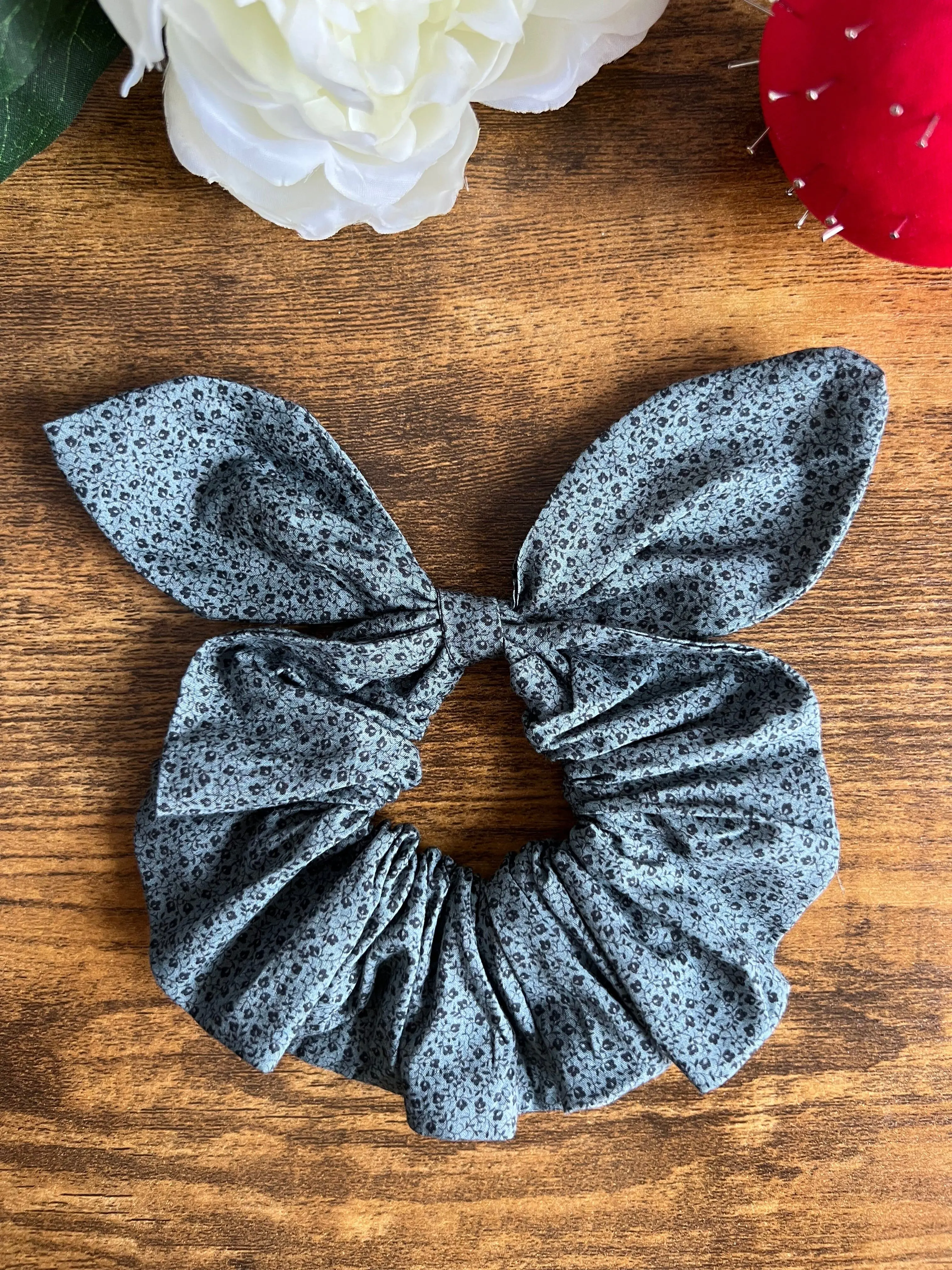 Night Flower Scrunchie - Liberty of London Maxi Bow