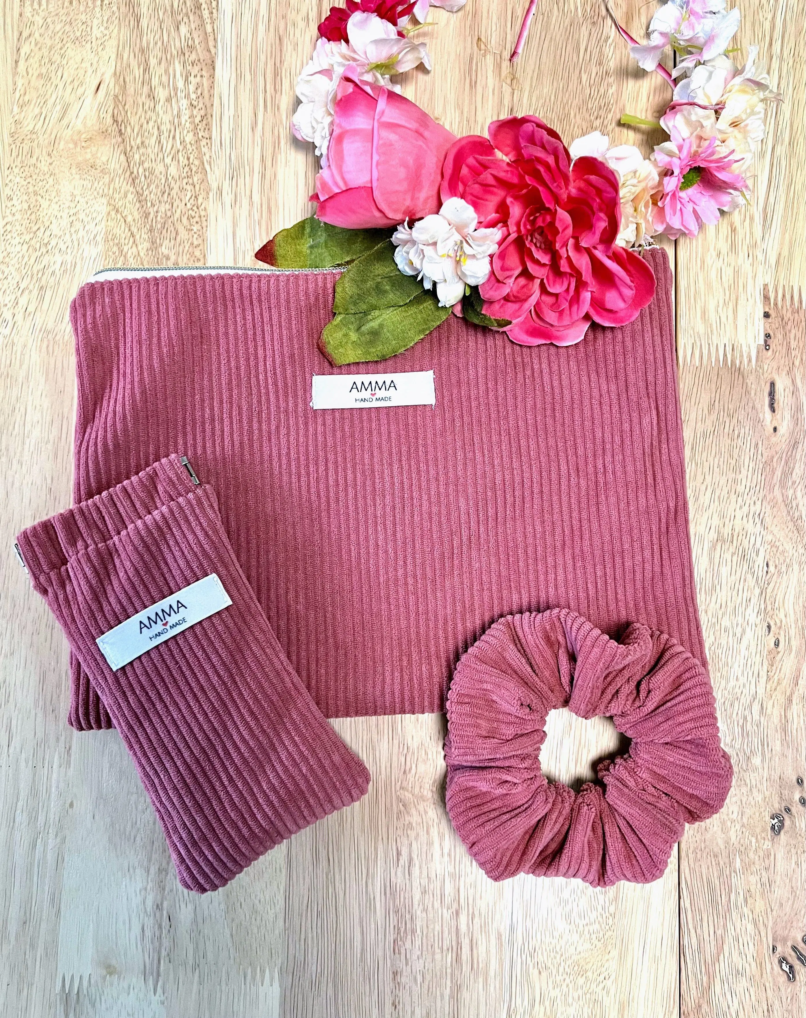 Andrea Corduroy Glasses Case