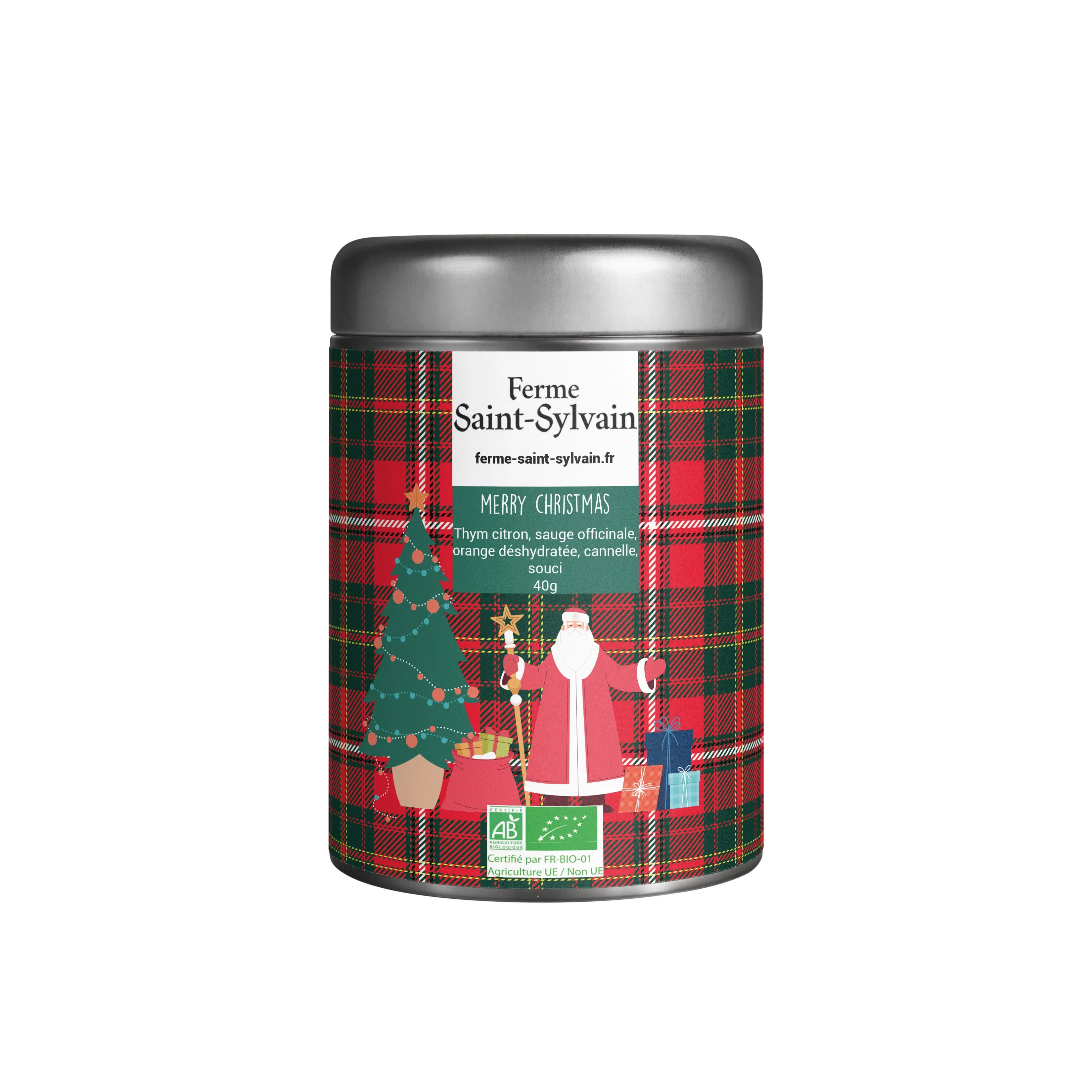Organic Merry Christmas Herbal Tea 40g – Warm and spicy flavors