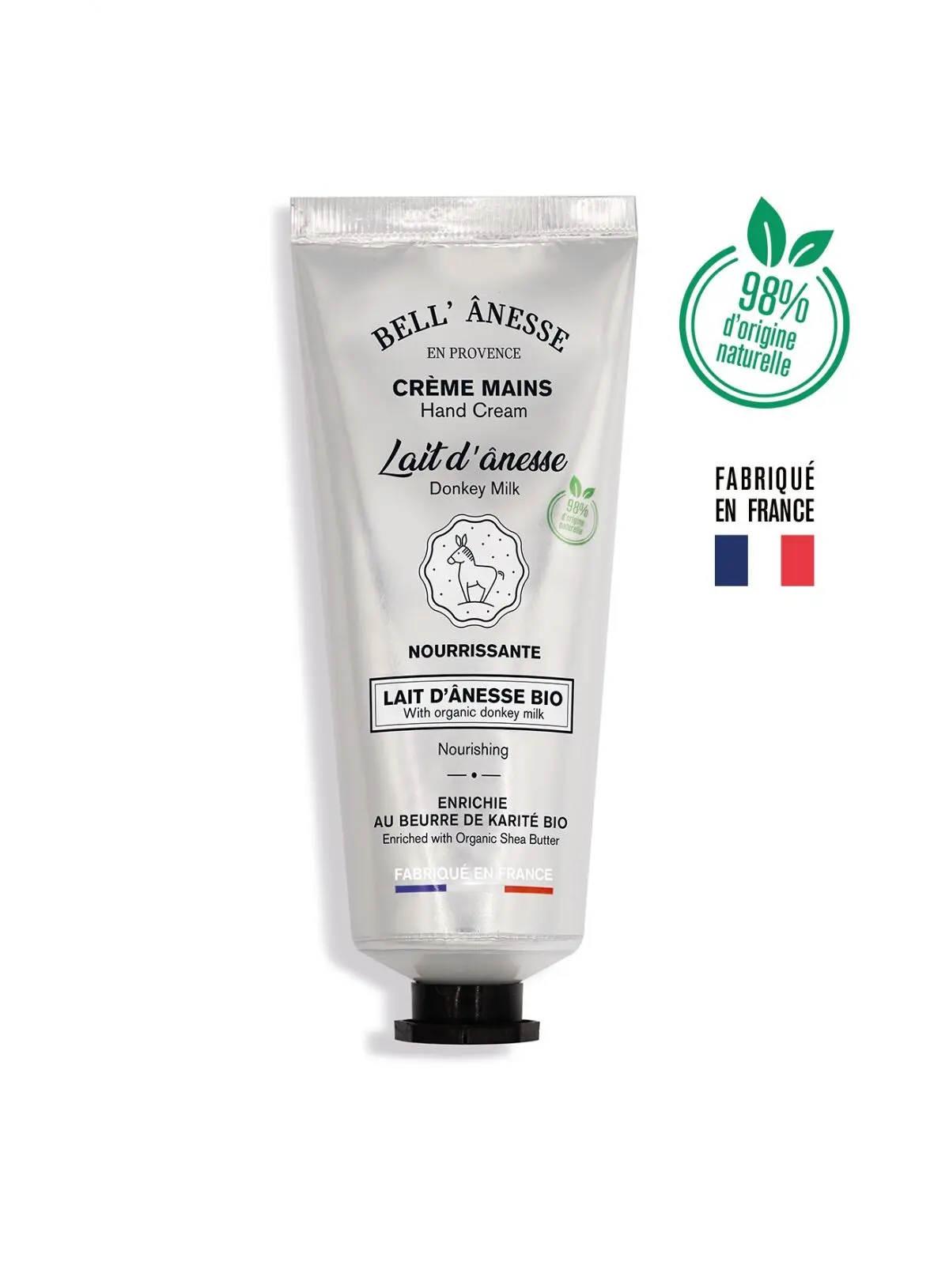 NÄHRENDE HANDCREME MIT BIO-ESELMILCH 75 ml