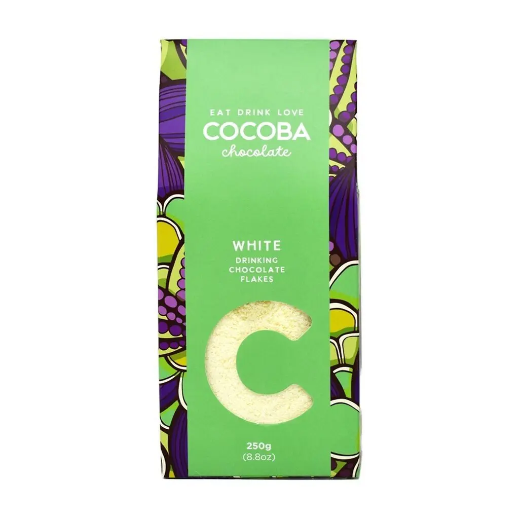 White Drinking Chocolate Flakes