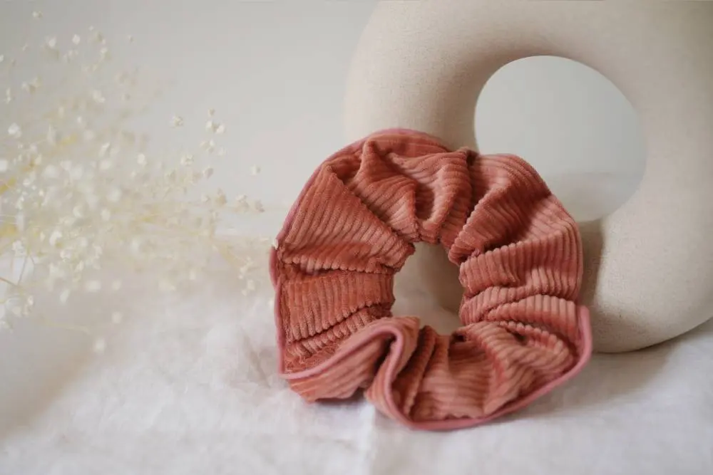 Scrunchie Gaby Cord Altrosa