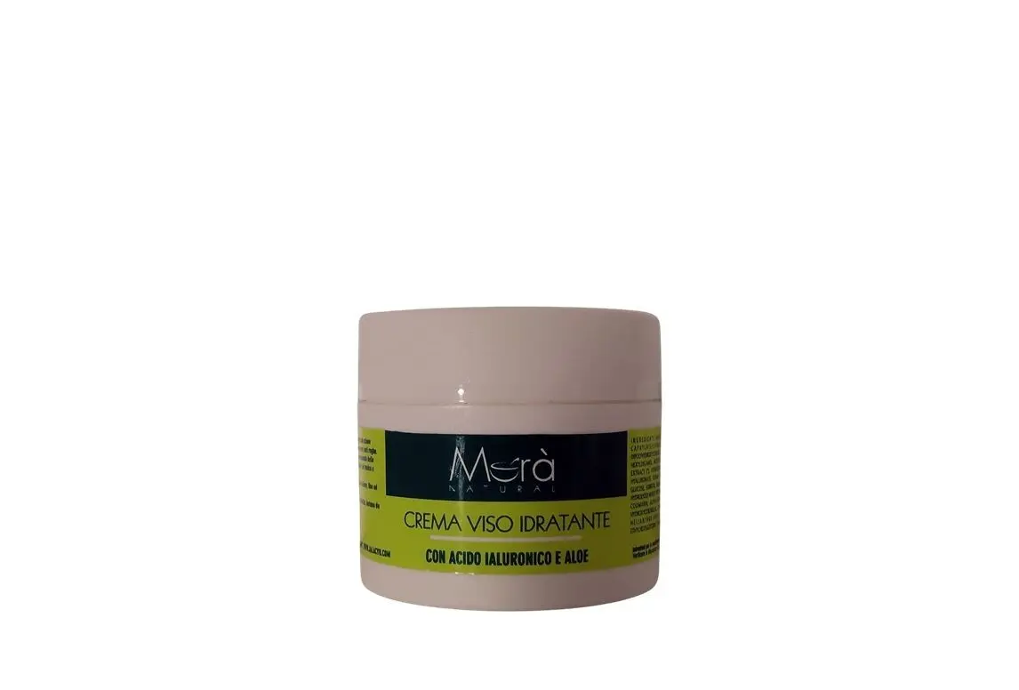 Crema viso con Acido ialuronico e Aloe Morà naturale - vasetto 50 ml
