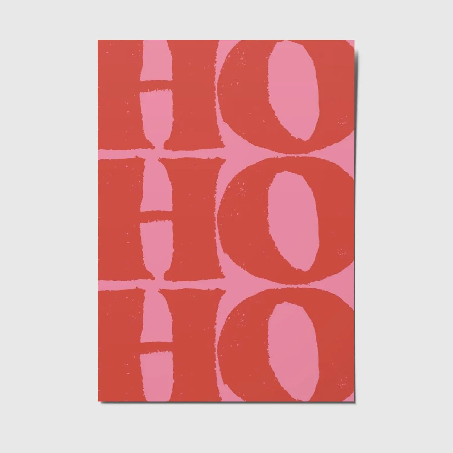 Ho Ho Ho - A6 postcard