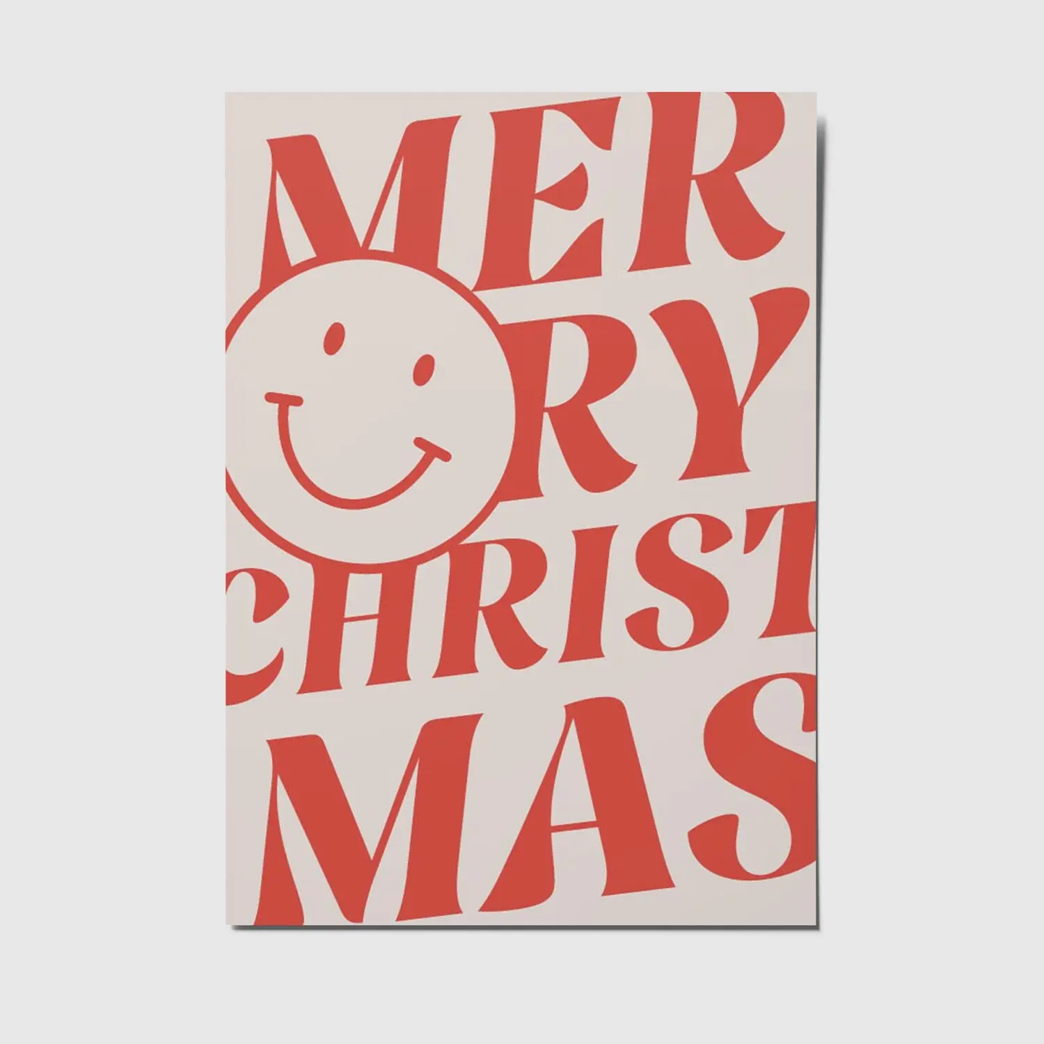 Merry Christmas - A6 postcard