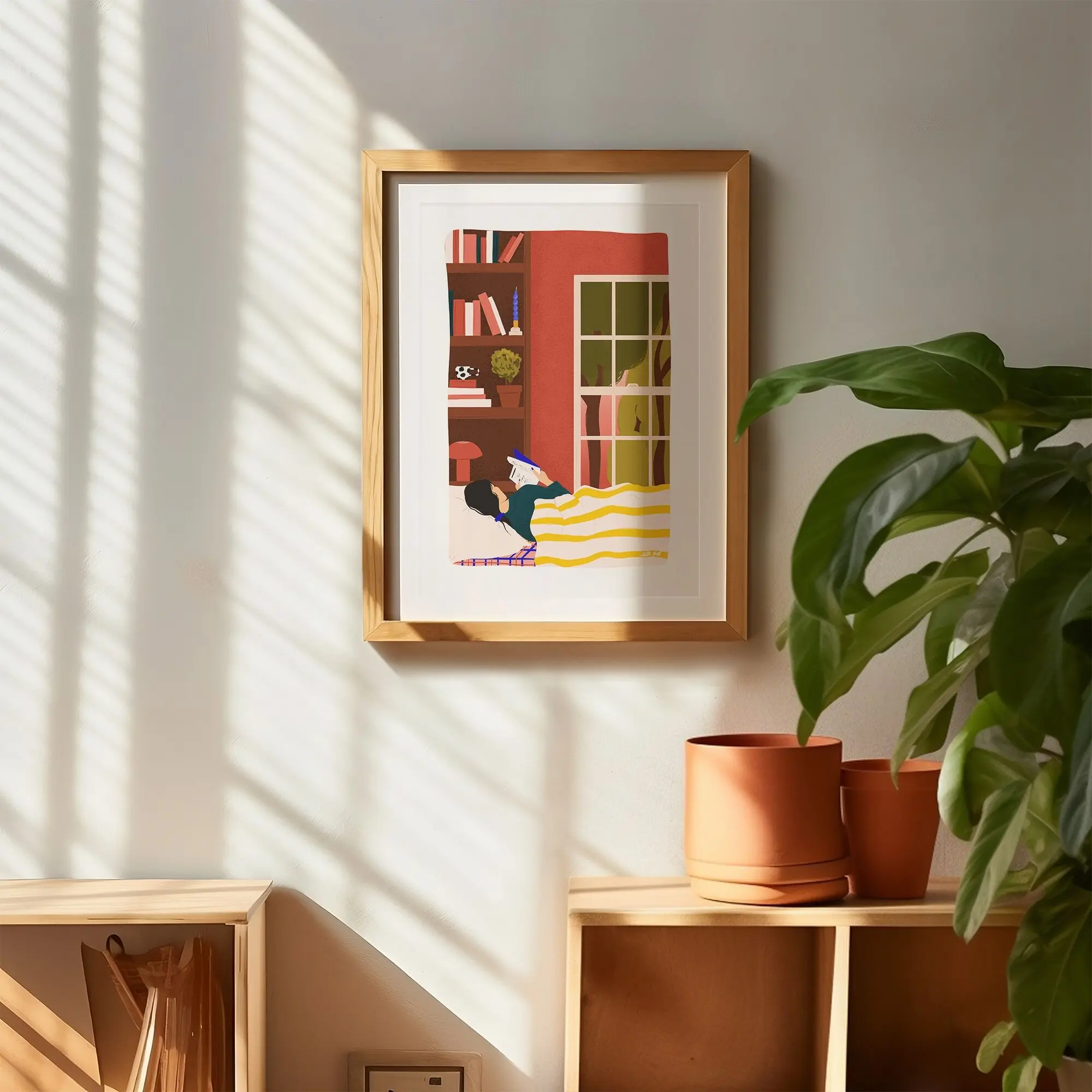 Reading Poster 21x29.7cm (A4)