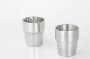 Edelstahlbecher "Otto", doppelwandig, 300ml