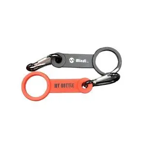 Universal Flaschenhalter aus Silikon, inkl. Karabiner