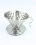 Kaffeefilteraufsatz "Elton", Edelstahl