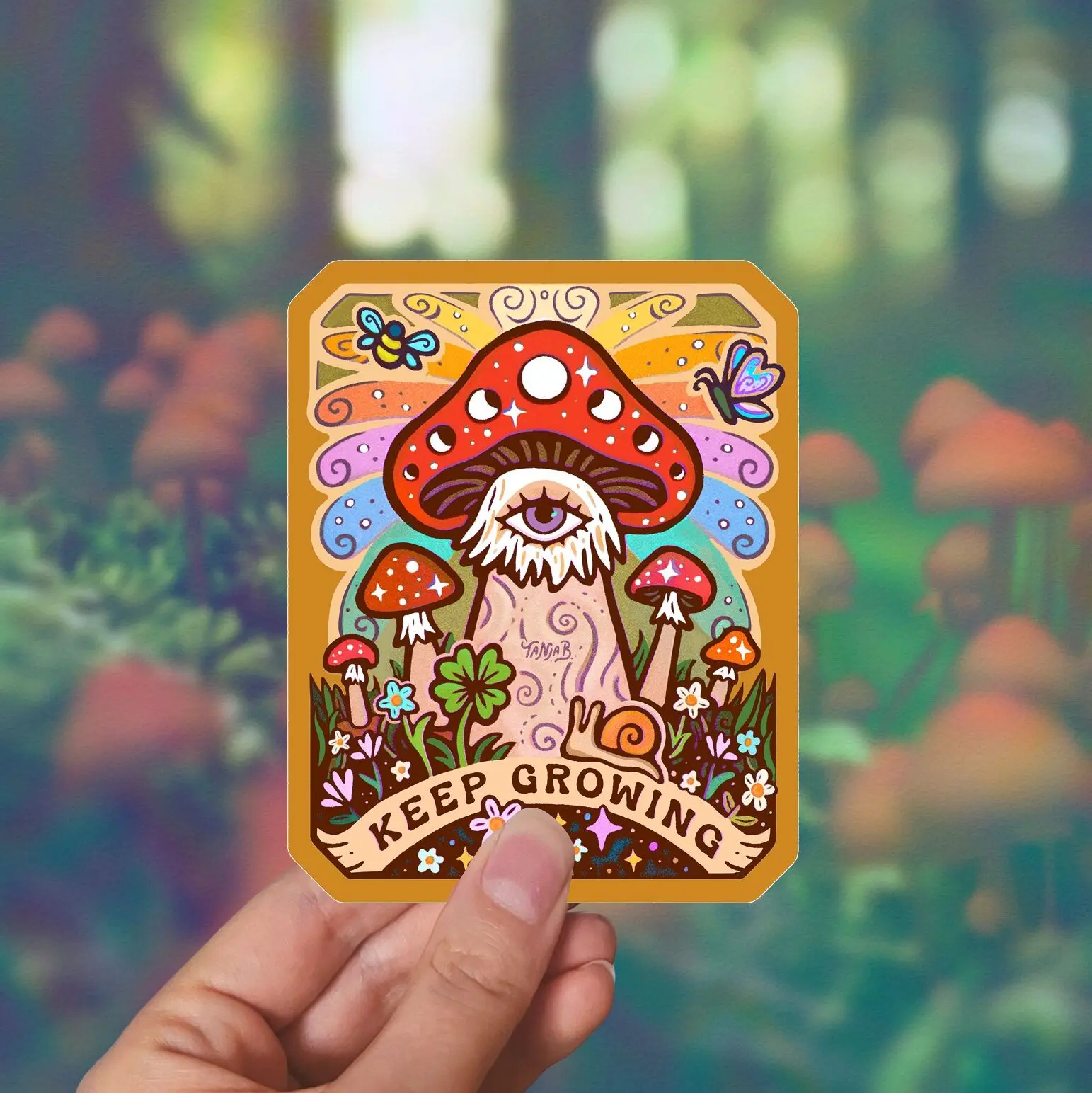 Keep Growing - Sticker