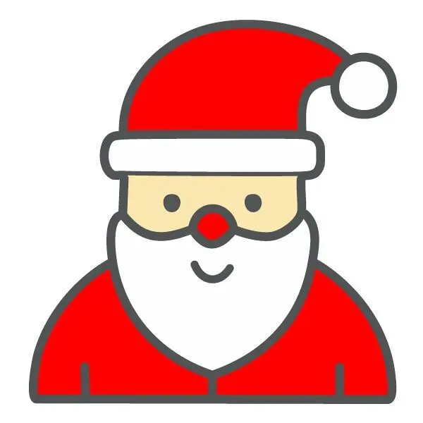 CCA161-ICON SANTA CLAUS