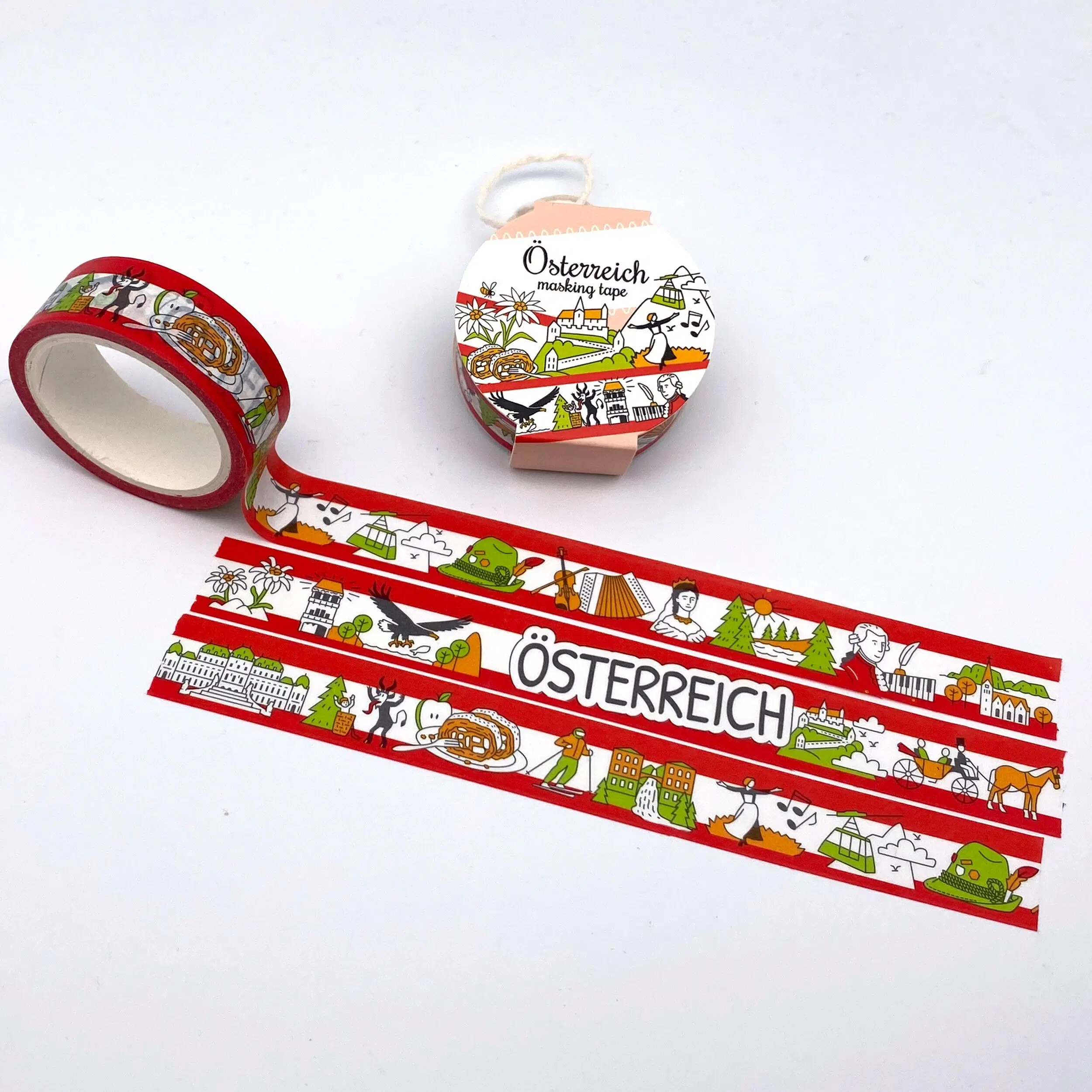 AUSTRIA City Tapes - Washi Tape / Masking Tape