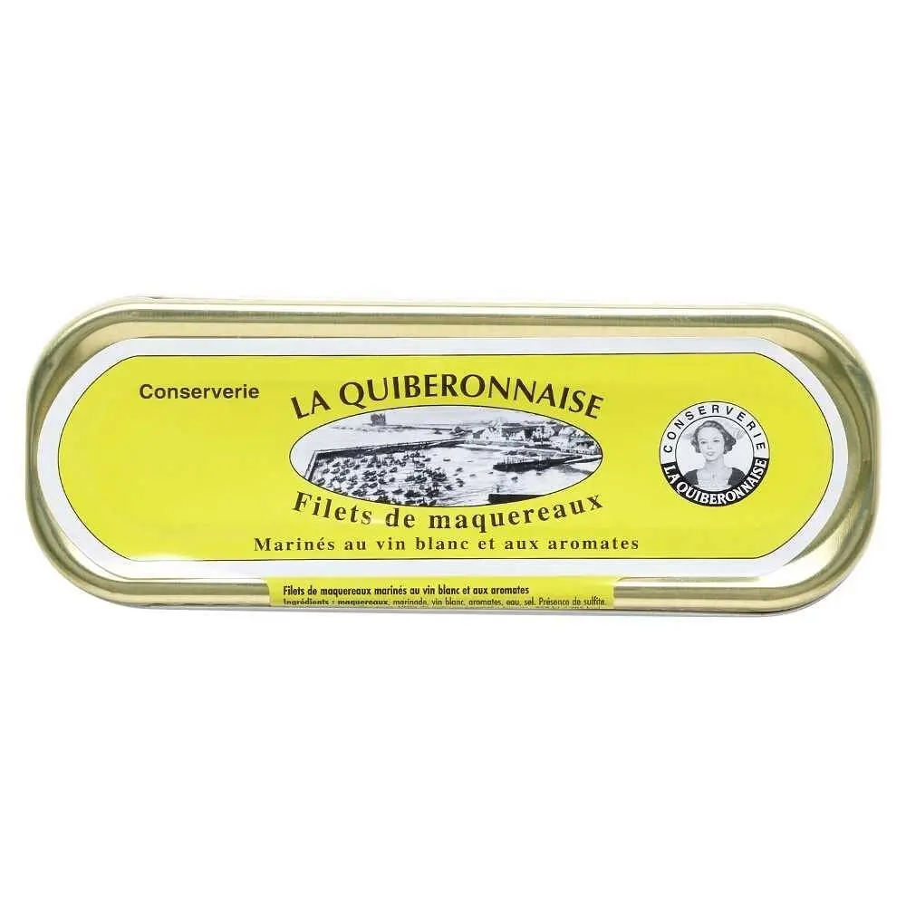 Filetes de caballa marinados en vino blanco y hierbas 176 gr