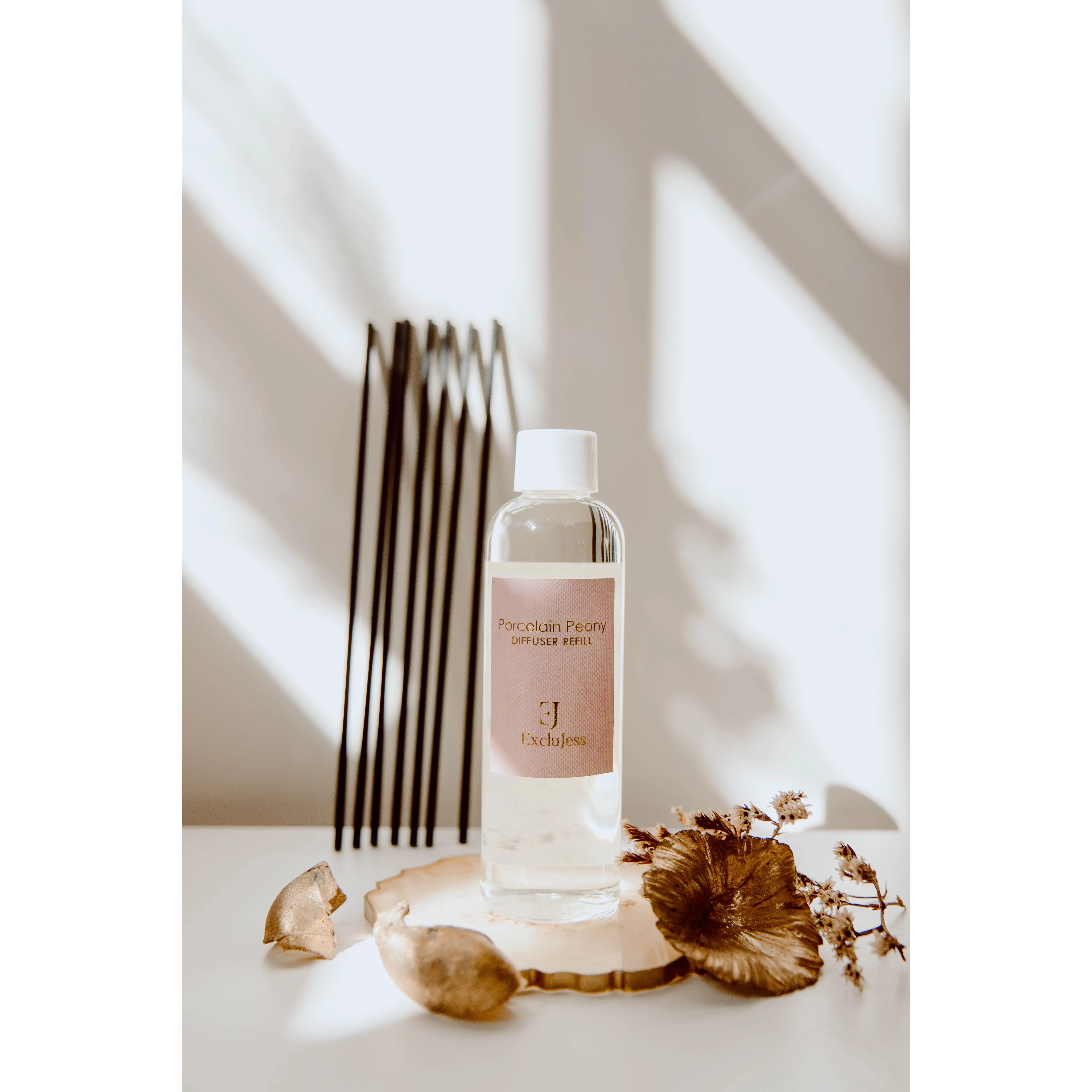 Recambio de difusor de porcelana peonía rosa 200 ml