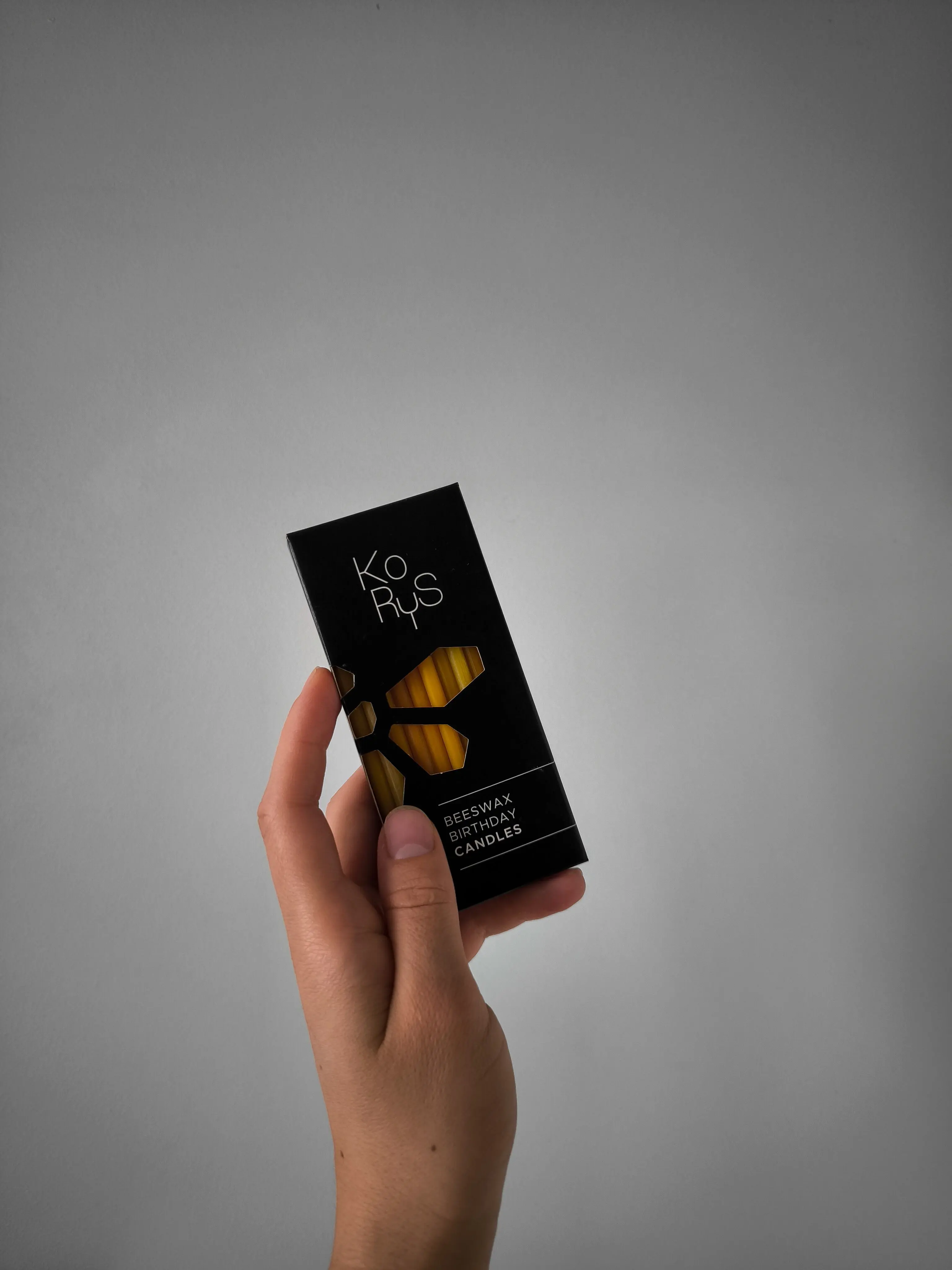 Velas de cumpleaños de cera de abejas