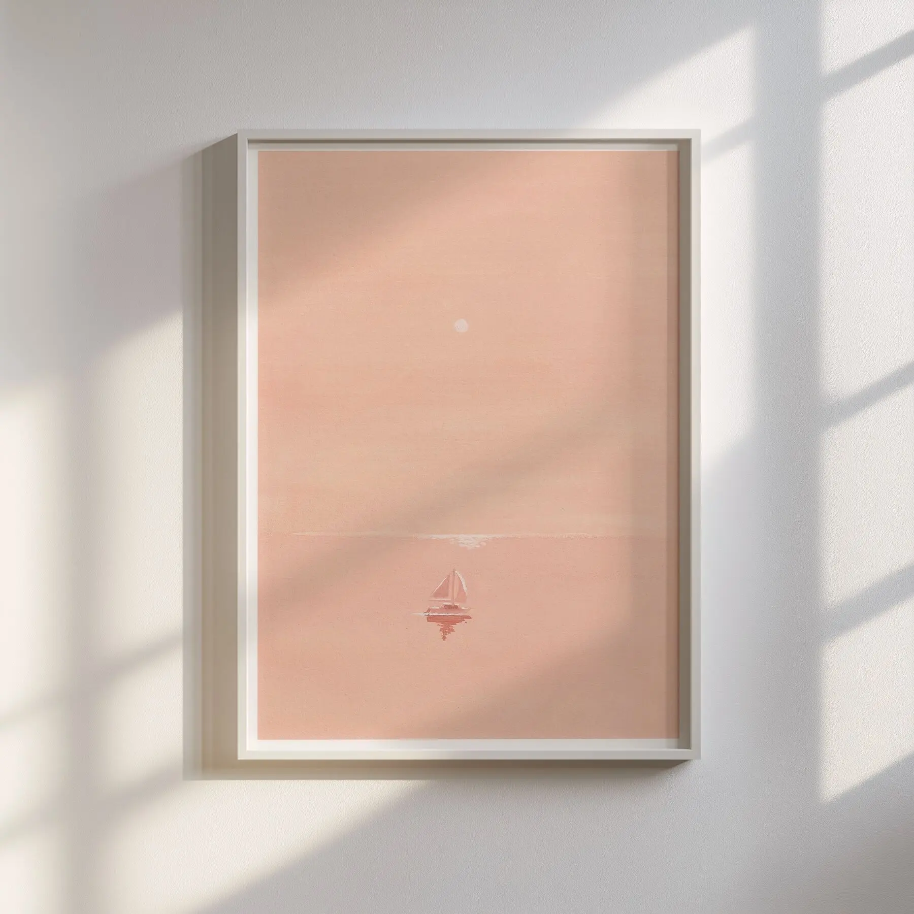 Poster 30x40cm - Where the sea and the sky merge - Giclee print