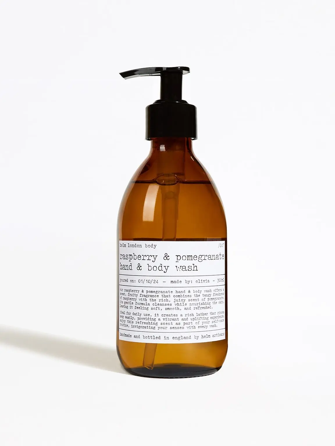 Hand- und Körperwaschmittel mit Himbeere und Granatapfel – 300 ml