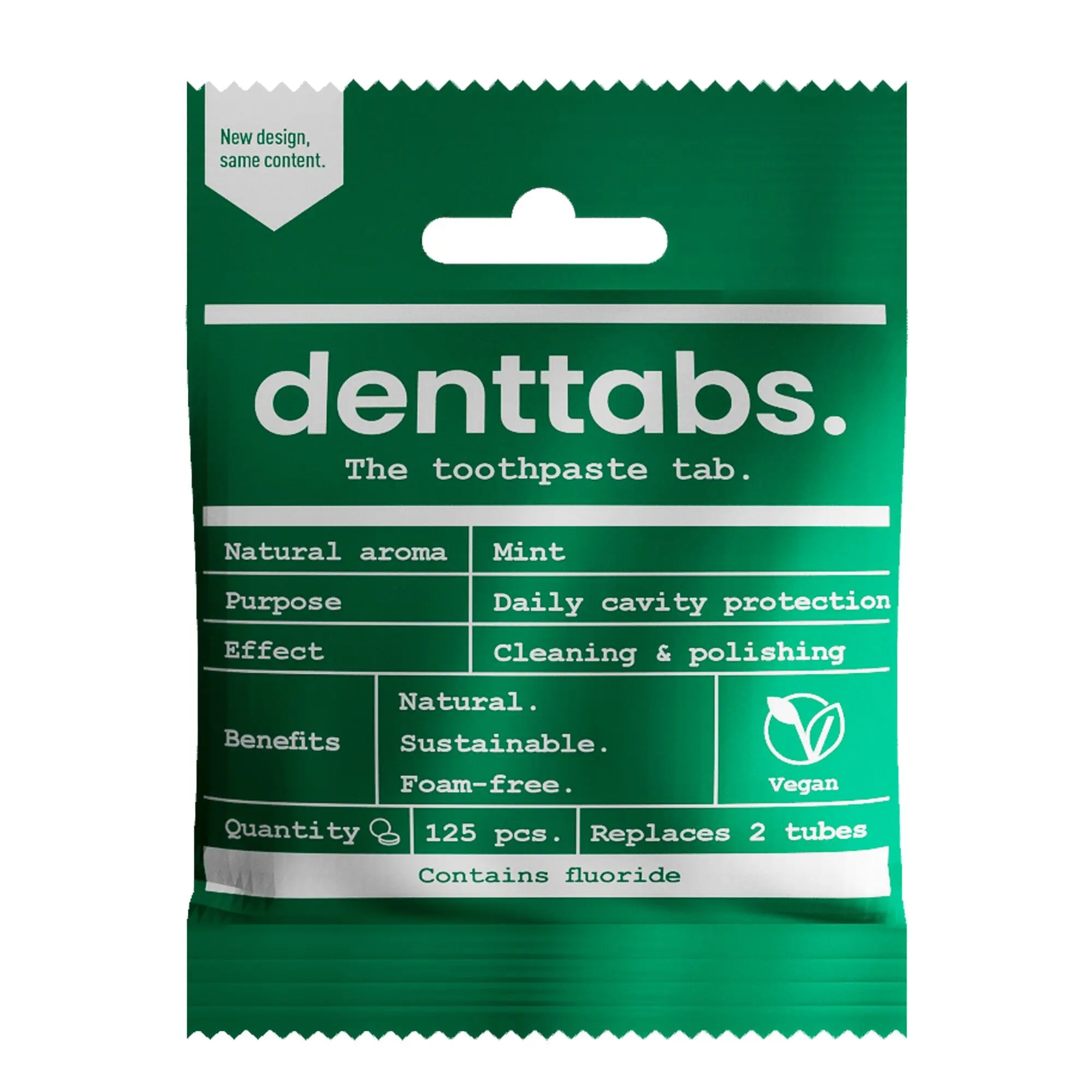 Denttabs - Zahnputztabletten Mint