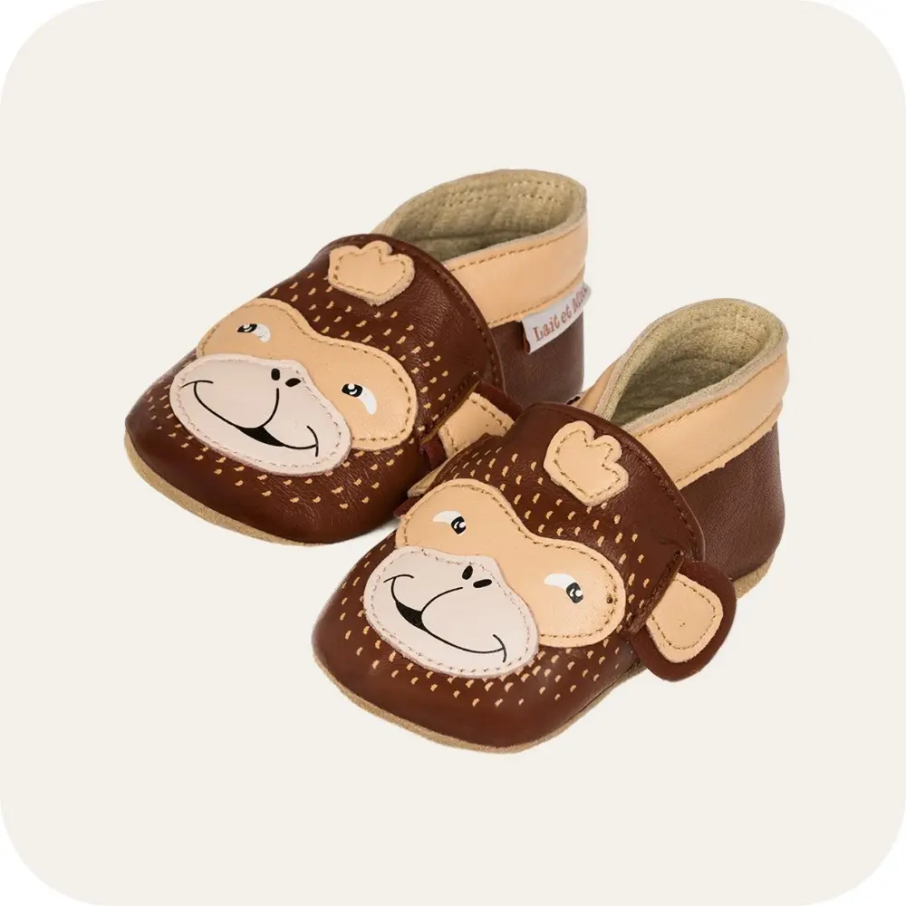 Extra weiche Lederhausschuhe von Monkey