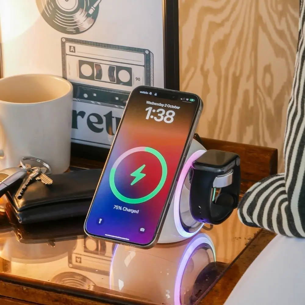 Capsule 3 in 1 Wireless Charger for Apple products