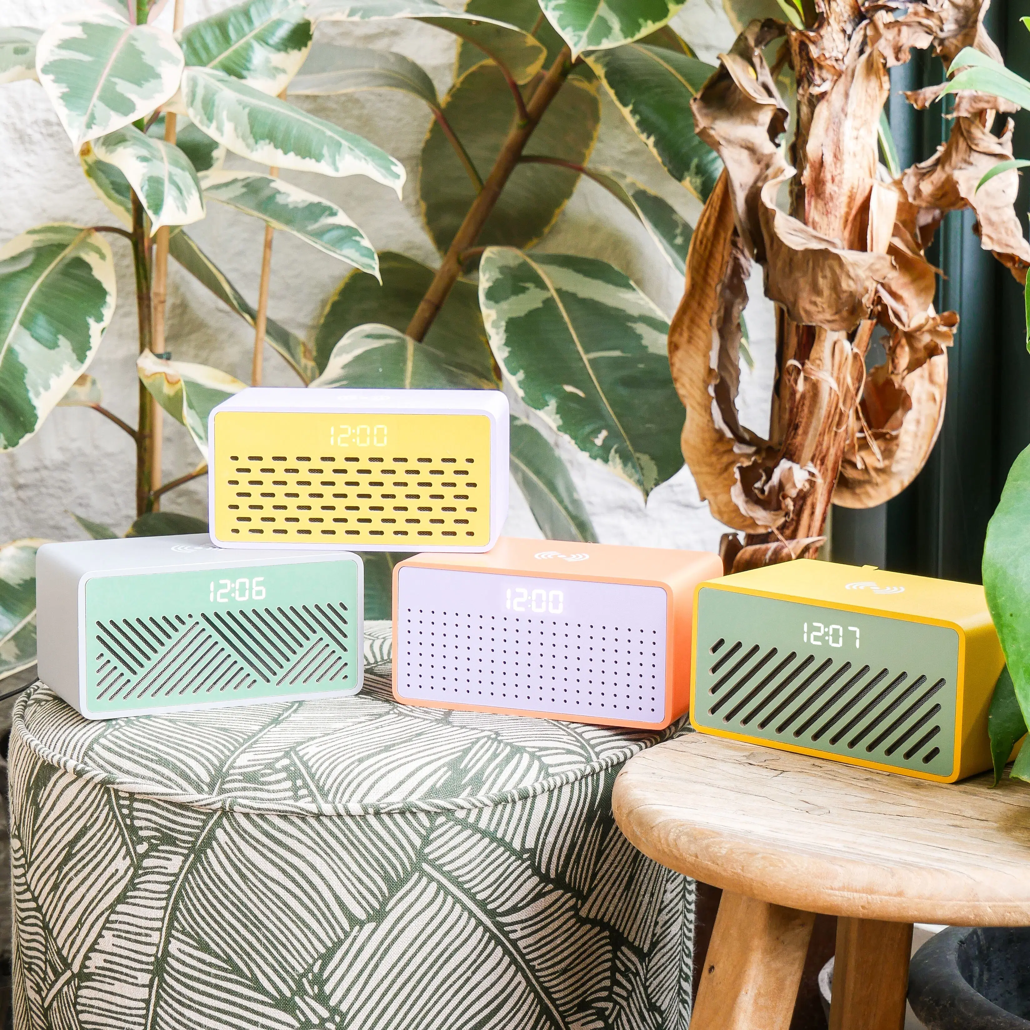Rise Mix - Bluetooth Speaker, Wireless Phone Charger & Alarm Clock