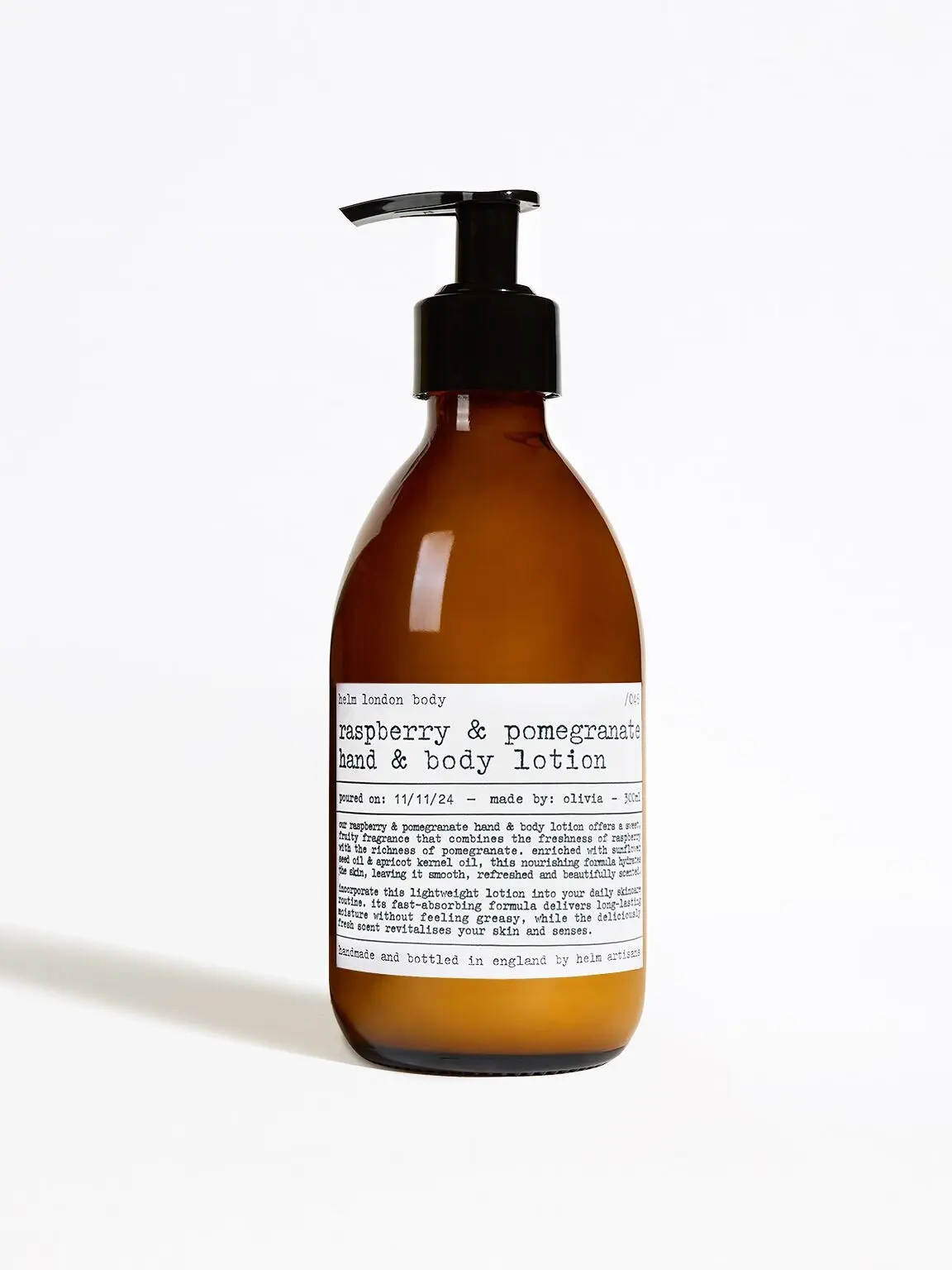 Hand- und Körperlotion mit Himbeere und Granatapfel - 300 ml